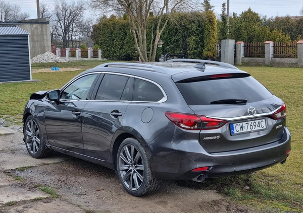 Mazda 6 cena 66990 przebieg: 45000, rok produkcji 2018 z Gniezno małe 497